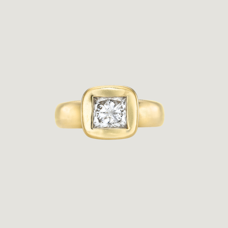 1.5ct Chunky Gold Ring
