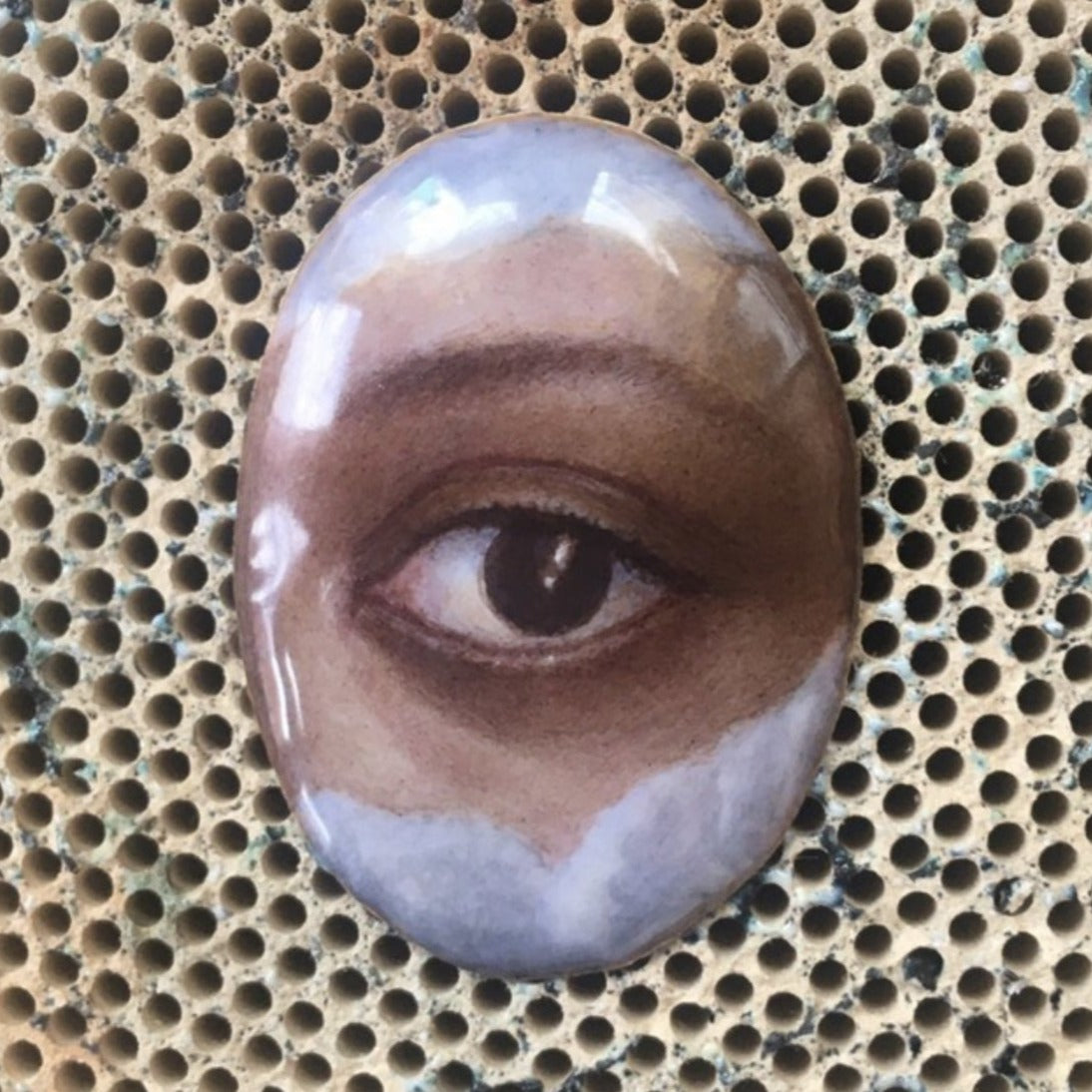 CUSTOM LOVERS EYE PENDANT