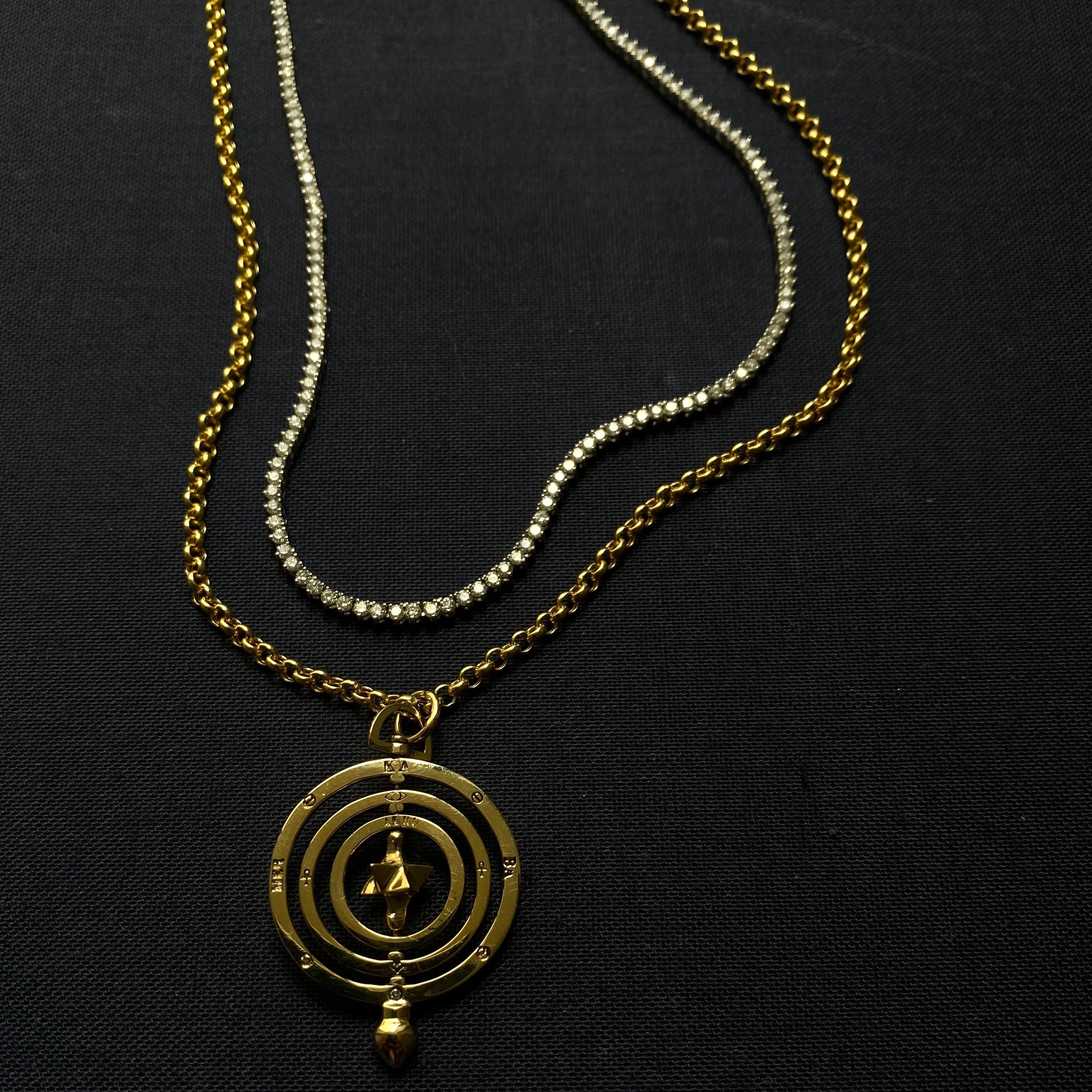 5.5 Carat Petit Natural Diamond Tennis Necklace