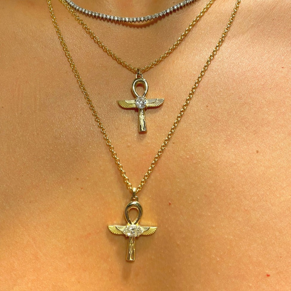 Diamond Light Isis Ankh // Marquise Cut