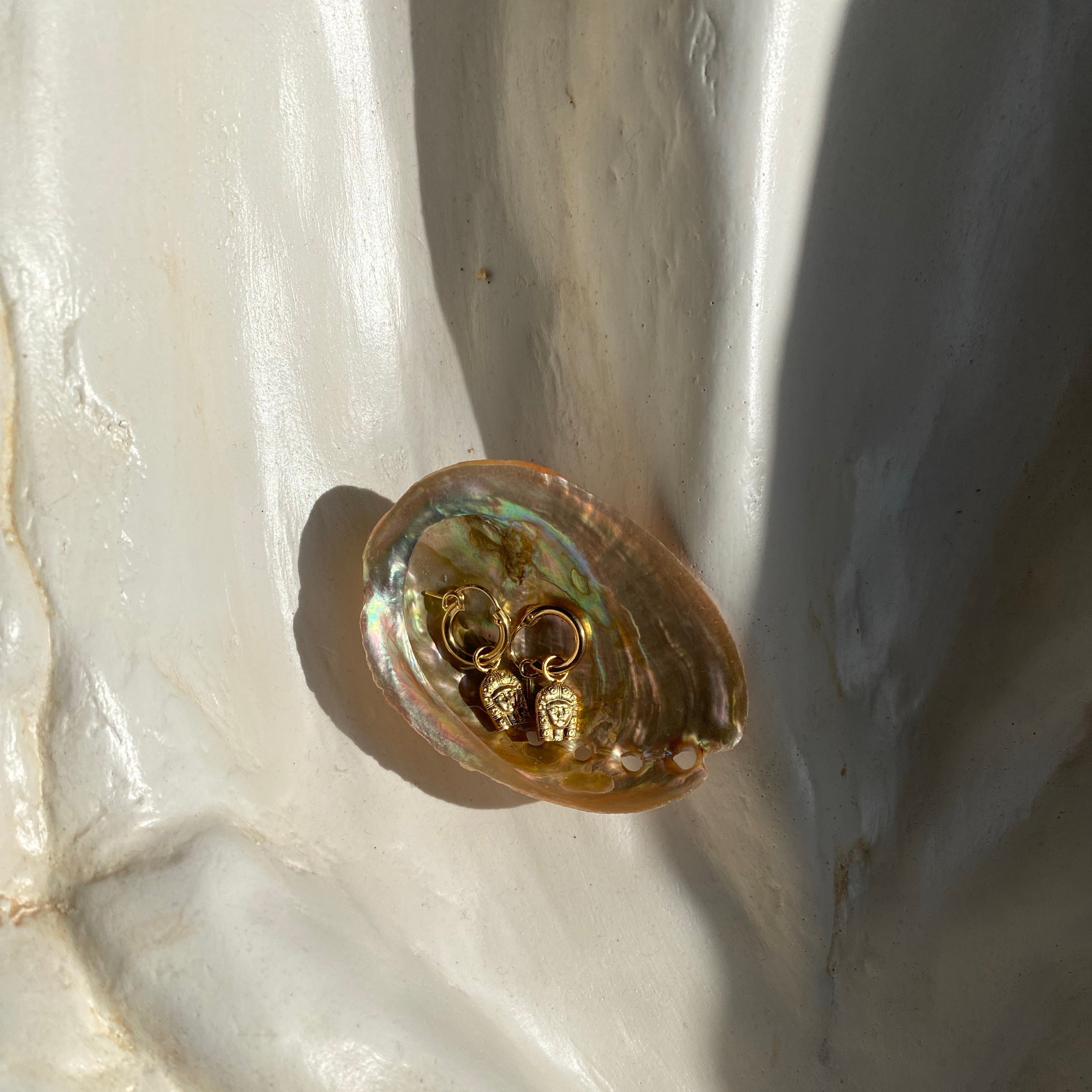 Hathor Hoop Earrings