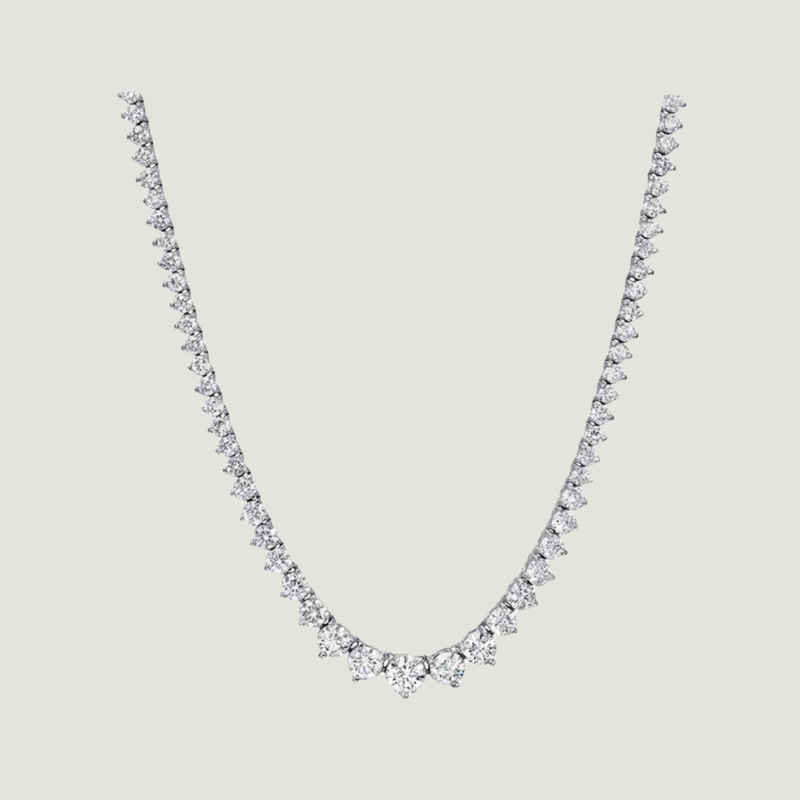 9.27 Natural Diamond Rivera Necklace