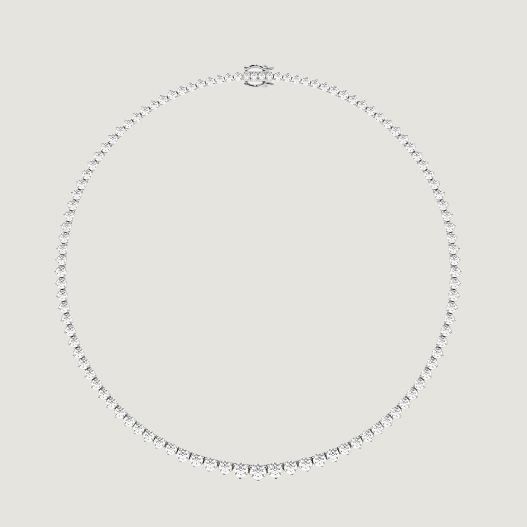 9.27 Natural Diamond Rivera Necklace