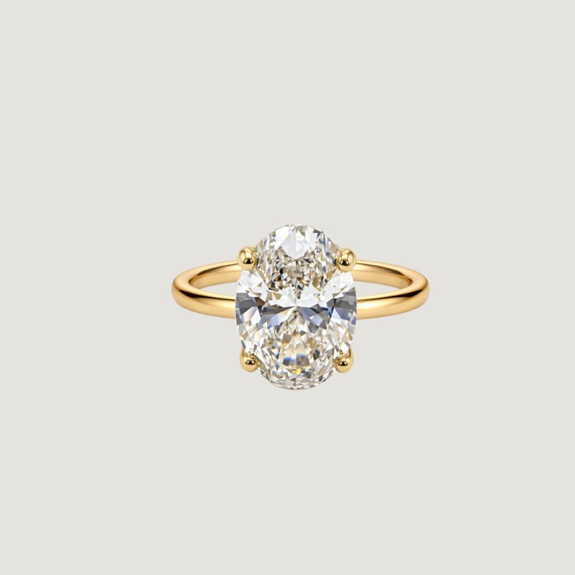 3ct Diamond Solitare Ring