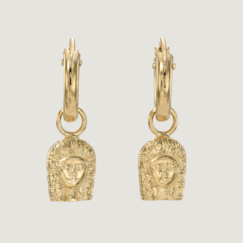 La Medusa Greca hoop earrings