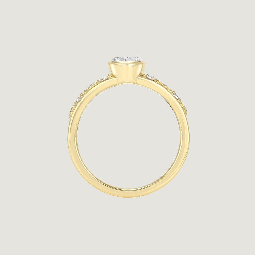 Diamond Ishtar Ring