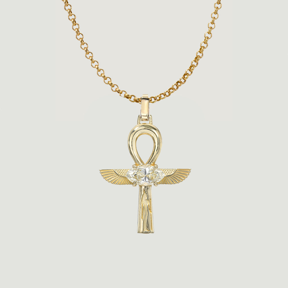 【King Ice】ANKH OF ISIS ネックレス Ankh of Isis Necklace | Egypt Pieces | King Ice