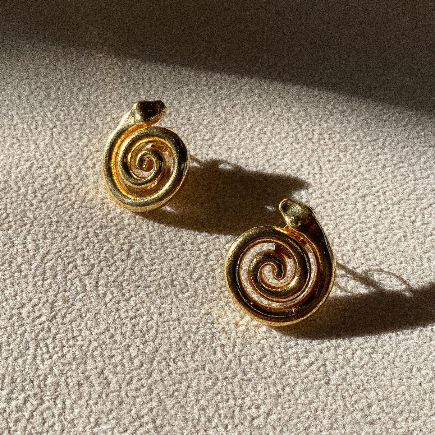 Cosmic sale Swirl Sterling Pendant and Earrings